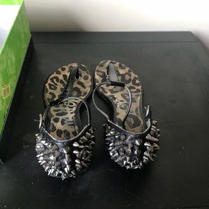 Black leather Sam Edelman Exie sandal size 7
